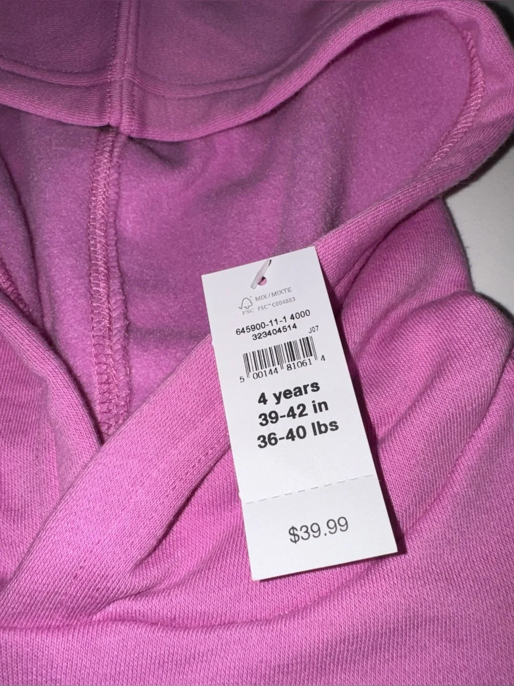 GAP Disney Girls Minnie Mouse Hoodie Sweatshirt 4T